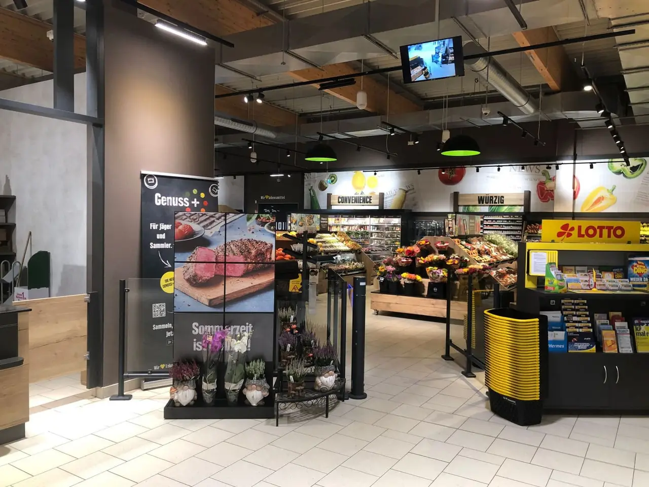 Servicebereich im EDEKA Münster Markt